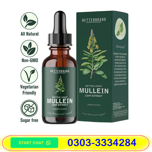 Mullein Leaf Extract Drops in Pakistan